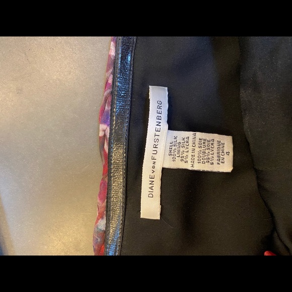 Diane Von Furstenberg Silk & Sequin Cocktail Dress - Picture 8 of 8